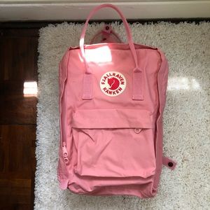 LARGE PINK FJALLRAVEN KANKEN BACKPACK
